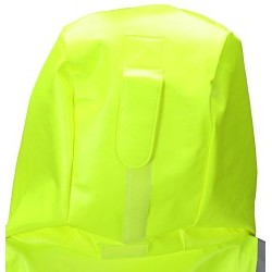 MCR Safety BJ238JHL Big Jake 2 Rainwear, Men's, Large, Fluorescent Lime, PVC, Resists: Flame, ANSI 107- 2020, ASTM F1891, ASTM 2733, ANSI Class 3 Specifications Met, Yes High-Visibility, Adjustable and Attached Drawstring Hood Style